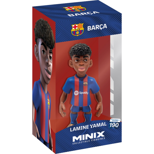 MINIX Football sportfigura Club FC Barcelona - LAMINE YAMAL 12 cm