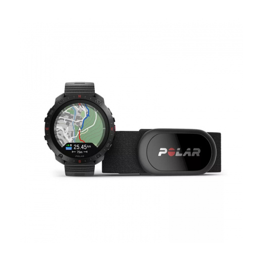 Polar Grit X2 Pro Black HR pulzusmérő óra