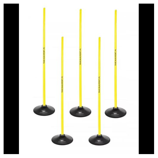 100 cm-es slalom akadálypálya rúd + 1,5 kg-os talp