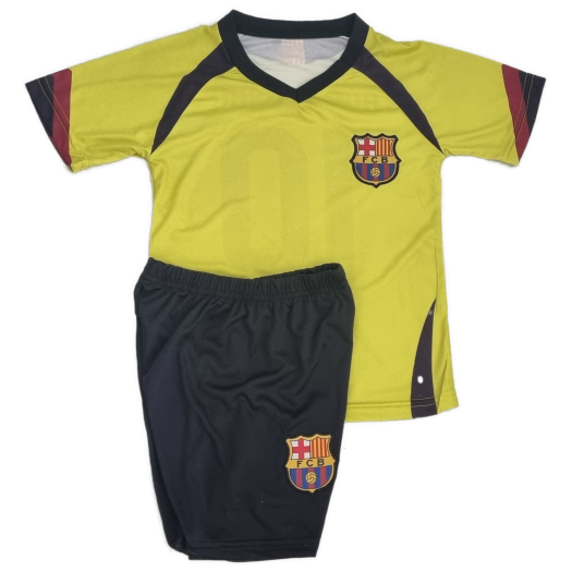 RETRO Ronaldinho Barcelona gyerek szurkolói mezgarnitúra
