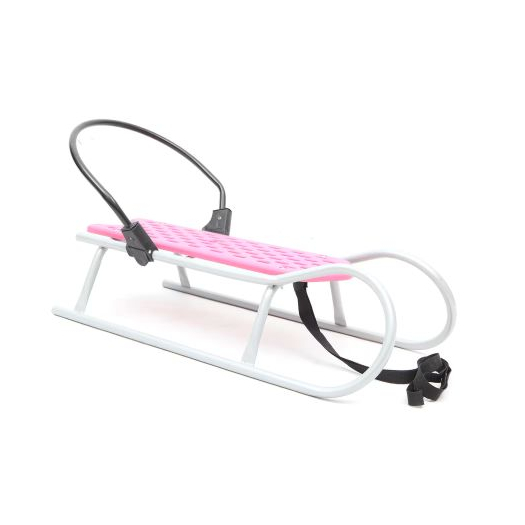 Rózsaszín Onyx szánkó háttámlával