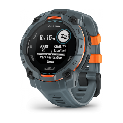 Garmin Instinct 3 45mm, Solar Twilight Limited edition pulzusmérő óra