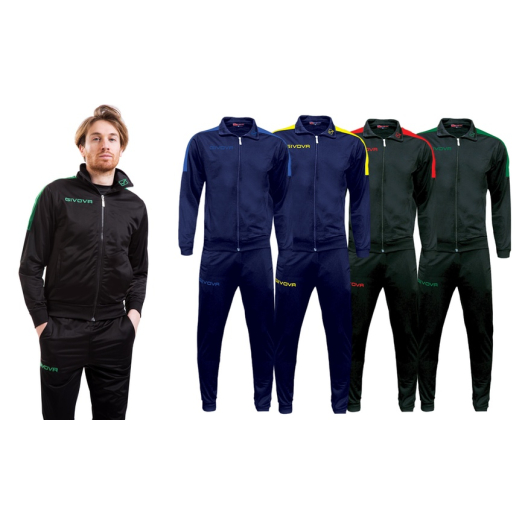 Givova Revolution szabadidőruha + mezgarnitúra