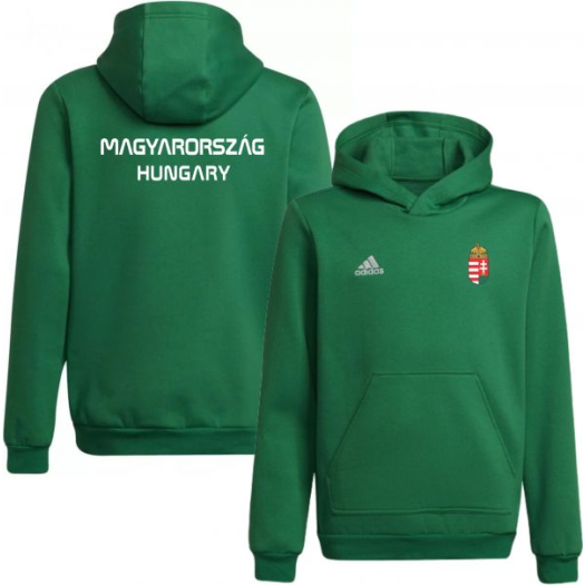 Adidas Magyar felnőtt kapucnis pulóver ZÖLD