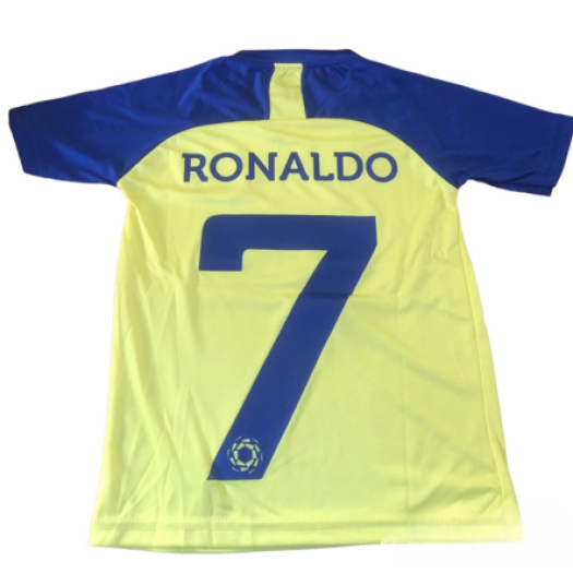 Al Nassr Ronaldo 2023-as gyermek mezgarnitúra - 110cm és 165cm