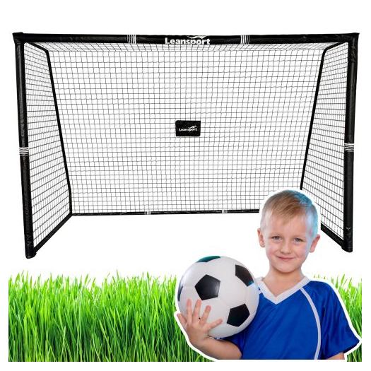 Hordozható focikapu gyerekeknek fém 300×200×120cm