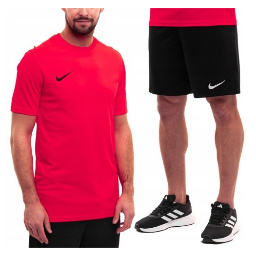 Nike Dry Park Férfi szett piros /fekete