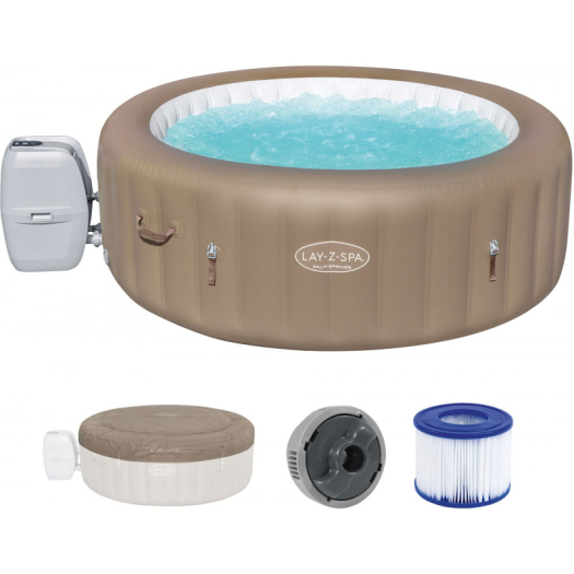 BESTWAY Lay-Z-Spa Palm Springs AirJet Felfújható jakuzzi, 196 x 71 cm 60017