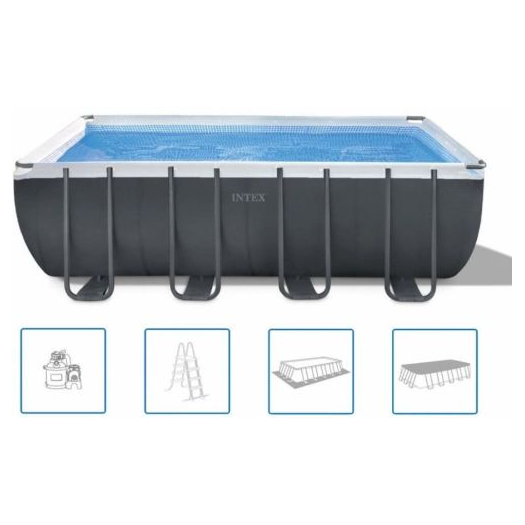 INTEX Ultra XTR Rectangular Frame Medence szett, 549 x 274 x 132 cm 26356NP