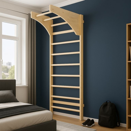 Speciális  szétszedhető bordásfal  vízszintes rúddal 220 cm teherbírás 170 kg