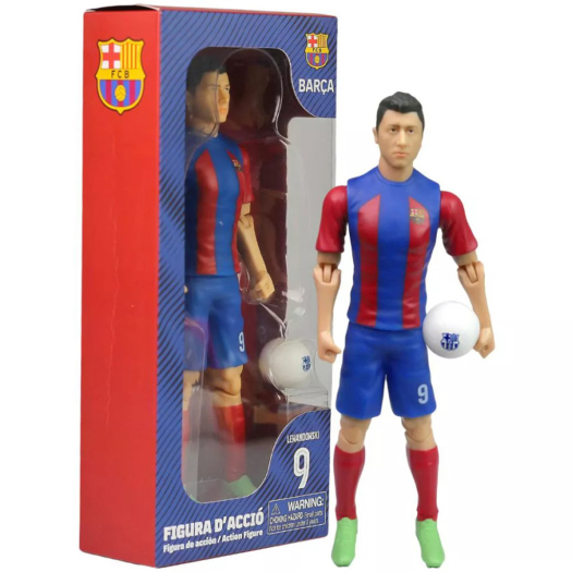 Barcelona Robert Lewandowski 20cm-es akciófigura