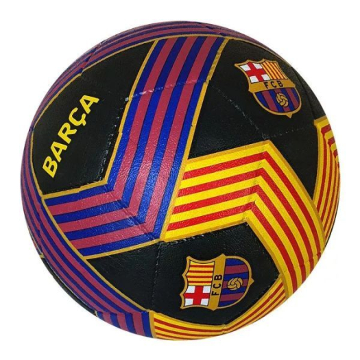 FC Barcelona: Blaugrana/Catalunya focilabda - fekete, 5-ös méret, betonra