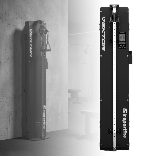 Edzőkeret inSPORTline Vektor, kijelző, vákuum ellenállás rendszer, kesztyű, számos edzésvariáció