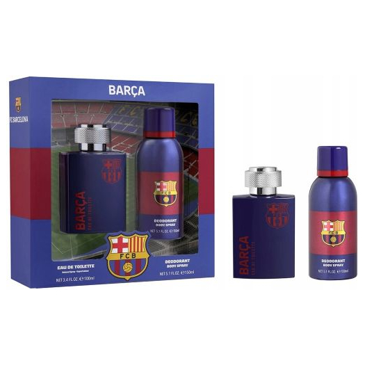 FC BARCELONA EAU DE TOILETTE + BODY SPRAY