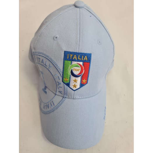 Italia 2024 EB szurkolói baseball sapka állítható méretben hímzéses