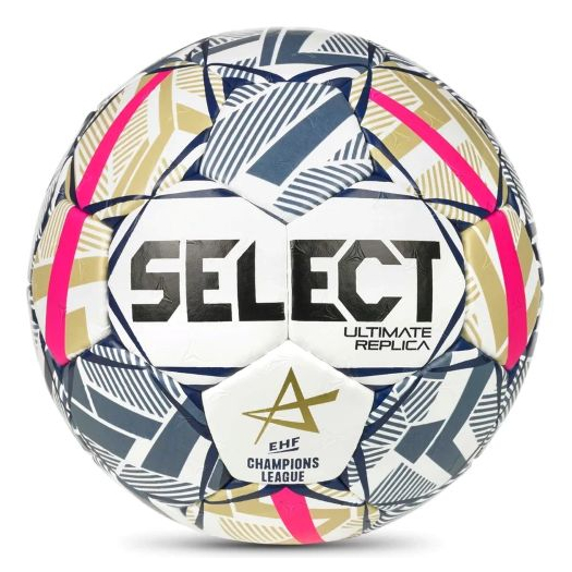 Kézilabda Select Ultimate EHF Bajnokok Ligája Replica V26 White/Blue 2-s méret