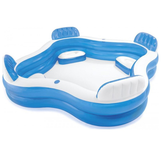 INTEX Swim Center Family Lounge Felfújható medence, 229 x 229 x 66 cm