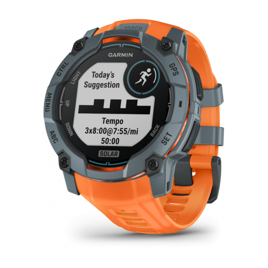 Garmin Instinct 3 50mm, Solar Twilight Limited edition pulzusmérő óra