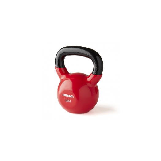    Vinyl kettlebell - 16 kg - Piros - TREMBLAY