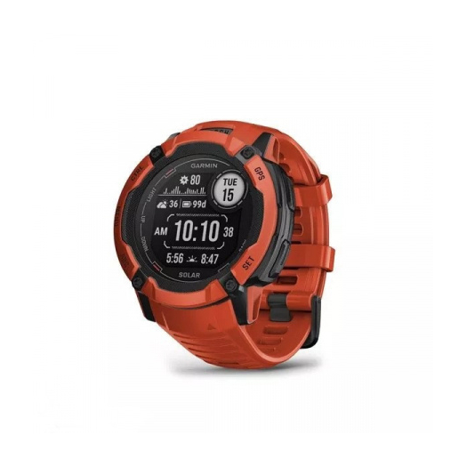 Garmin Instinct 2x Solar Poppy pulzusmérő óra