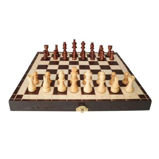 Mágnese fa sakkészlet 28 cm