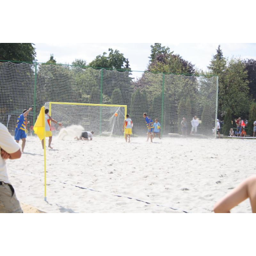 Strandfoci kapu alumínium sárga párban