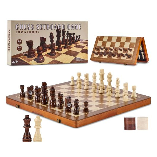 Mágneses fa sakkészlet