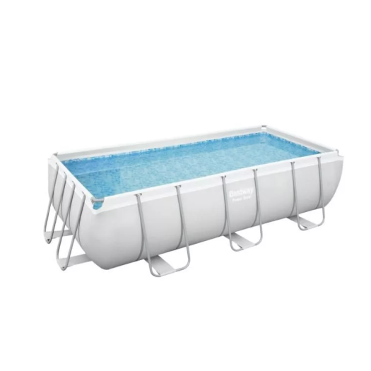 Bestway CAPRI szögletes fémvázas medence szett 404 x 201 x 100 cm