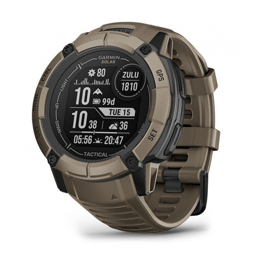 Garmin Instinct 2x Solar Tactical Coyote pulzusmérő óra