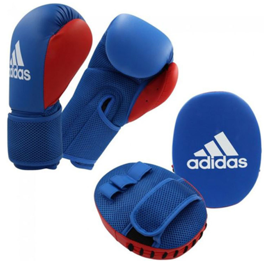 Bokszkesztyű/pontütő junior szett, XXS méret ADIDAS