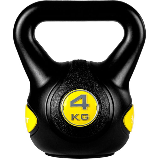 Kettlebell MOVIT® - 4 kg fekete