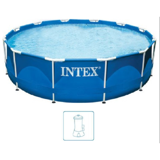 INTEX Metal Frame Medence szett, 366 x 76 cm 28212NP