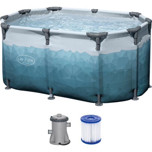 BESTWAY Lay-Z-Spa Glacial Dip Felfújható jégkád, 150 x 90 x 65 cm 6002N