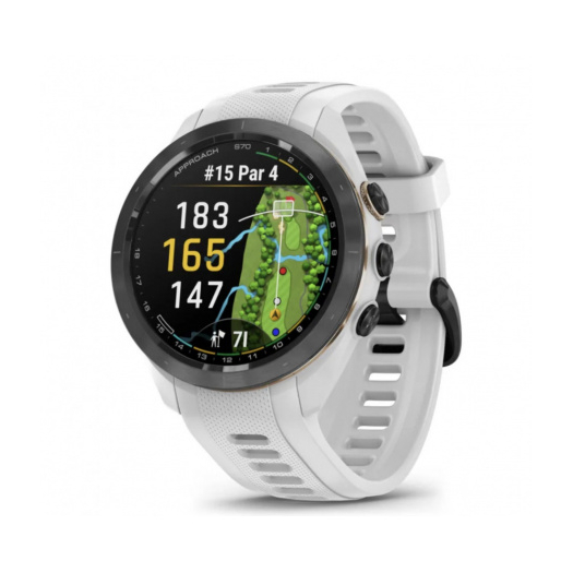 Garmin Approach S70 42mm Black Ceramic White golf óra