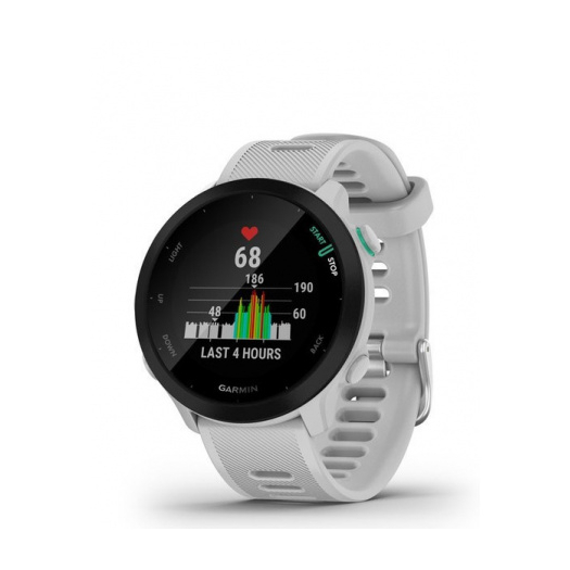 Garmin Forerunner 55 White pulzusmérő óra