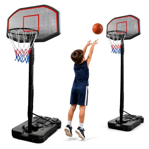 Mobil, állítható kosárlabda állvány 190-260 cm