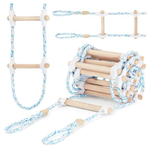 Kötéllétra, 6m, fehér | HIGHER