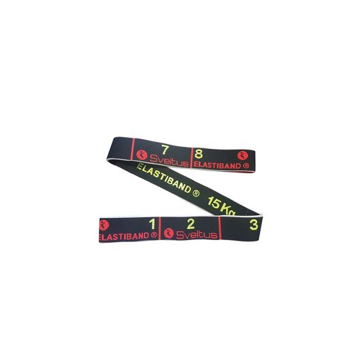 Gumihurok Sveltus Elastiband 15 kg fekete