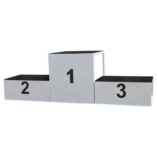 SPORT FRANCE eredményhirdető dobogó 186x48 cm