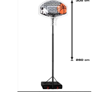 Kosárlabda állvány HUDORA XXL 305