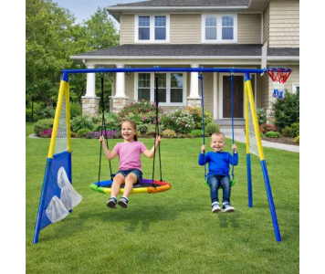 Kerti játszótér gyerekeknek 4 az 1-ben SZUPER ÁR