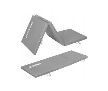 Összehajtható fitness szőnyeg szürke