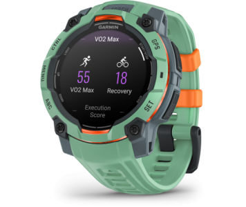 Garmin Instinct 3 45mm, AMOLED Neotropic Limited edition pulzusmérő óra