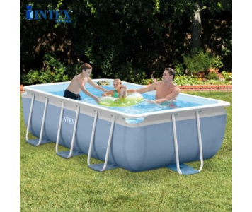 Fémvázas medence szett 300x175x80 CM INTEX PRISM FRAME 26784