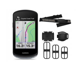 Garmin Edge 1040 Bundle [ Pulzuspánt, Speed- És Cadence Szenzor ] kerékpár computer