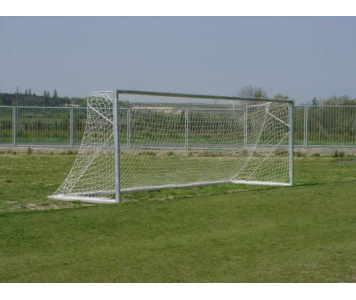 7,32x2,44 m, nagypályás focikapu, alumínium ovál profilú, borulásmentes, hordozható