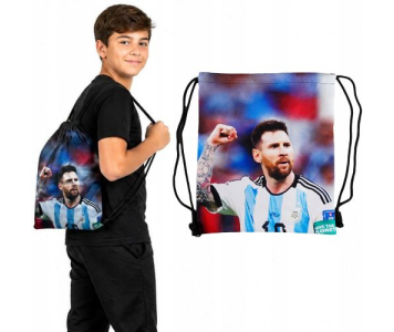 Argentína Messi tornazsák 45x35 cm