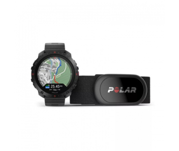 Polar Grit X2 Pro Black HR pulzusmérő óra