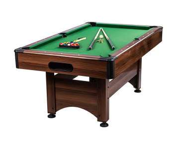 GamesPlanet® Biliárdasztal TRENDLINE 6ft + tartozékok zöld