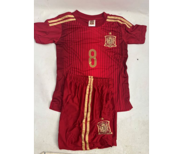 Spanyol válogatott XAVI 8-as RETRO mezgarnitúra